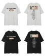 画像4: Flag letter printed T shirt　 ユニセックス男女兼用フラッグ＆レタープリント半袖 Tシャツ (4)