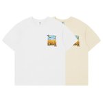 画像10: tulip mania print printed T shirt　 ユニセックス男女兼用チューリップマニアプリント半袖 Tシャツ (10)