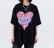 画像10: VUNC Lovely Heart printed T shirt　 ユニセックス男女兼用ラブリーハートプリント半袖 Tシャツ (10)