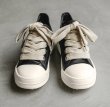 画像5: Unisex Leather lace-up platform sneakers shoes  ユニセックス男女兼用レザー厚底レースアップ  スニーカー シューズ (5)