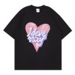 画像7: VUNC Lovely Heart printed T shirt　 ユニセックス男女兼用ラブリーハートプリント半袖 Tシャツ (7)