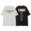 画像3: Flag letter printed T shirt　 ユニセックス男女兼用フラッグ＆レタープリント半袖 Tシャツ (3)