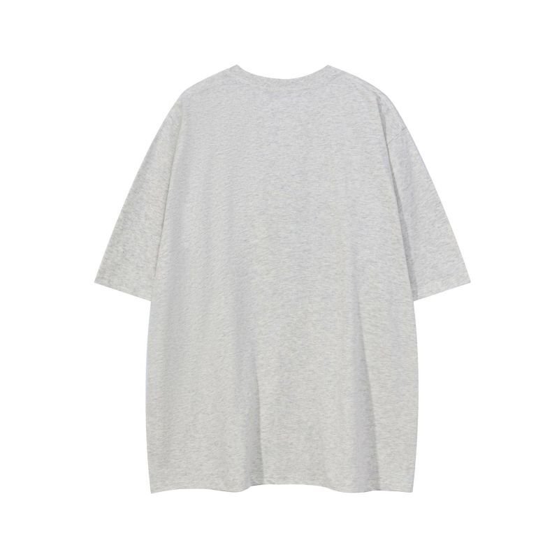 画像3: American retro cartoon letter short-sleeved T-shirt　 ユニセックス男女兼用レトロキャット＆ドッグプリント半袖 Tシャツ (3)