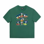 画像3: Snoopy puppy fun printed round neck short sleeve T-shirt　 ユニセックス男女兼用パピースヌーピープリント半袖 Tシャツ (3)