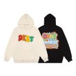 画像1: colorful letter logo print Hoodie Hoody sweater  ユニセックス 男女兼用 カラフルレターロゴ プリント フーディ スウェット パーカー (1)