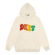 画像4: colorful letter logo print Hoodie Hoody sweater  ユニセックス 男女兼用 カラフルレターロゴ プリント フーディ スウェット パーカー (4)