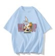 画像1: WASSUP wassup Bugs Bunny  round neck short sleeve T-shirt　 ユニセックス男女兼用WASSUPワズアップバッグスバニープリント半袖 Tシャツ (1)