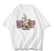 画像2: WASSUP wassup Bugs Bunny  round neck short sleeve T-shirt　 ユニセックス男女兼用WASSUPワズアップバッグスバニープリント半袖 Tシャツ (2)