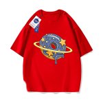 画像5: NASA x Star Donut short sleeve roundneck short sleeve T-shirt　 ユニセックス男女兼用ナサ×スタードーナツプリント半袖 Tシャツ (5)