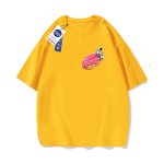 画像6: nasa x astronaut x donut round neck short sleeve T-shirt　 ユニセックス男女兼用ナサ×宇宙飛行士×ドーナツ プリント半袖 Tシャツ (6)