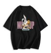 画像3: WASSUP wassup Bugs Bunny  round neck short sleeve T-shirt　 ユニセックス男女兼用WASSUPワズアップバッグスバニープリント半袖 Tシャツ (3)