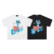 画像3: BLACKAIR MADEEXTREME Unisex Tom and Jerry Guitar Short Sleeve T-shirt 男女兼用 トムとジェリー トム＆ジェリーギタープリント半袖 Tシャツ ユニセックス  (3)