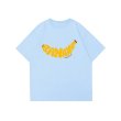 画像4: logo banana print round neck short sleeve T-shirt 　 ユニセックス男女兼用ロゴバナナプリント半袖 Tシャツ (4)