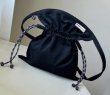 画像5: drawstring crossbody bag　巾着クロスボディーポシェットバッグ 携帯入れ 通学 通勤 ショッピング (5)