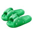 画像2: Unisex Dot ribbon platform sandals slippers flip flops 　ユニセックス厚底プラットフォームドットリボンサンダルスリッパ　 (2)