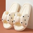 画像6: Unisex Dot ribbon platform sandals slippers flip flops 　ユニセックス厚底プラットフォームドットリボンサンダルスリッパ　 (6)