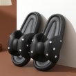 画像12: Unisex Dot ribbon platform sandals slippers flip flops 　ユニセックス厚底プラットフォームドットリボンサンダルスリッパ　 (12)