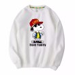 画像2: Hip hop Snoopy x I LOVE FAMILY crew neck Print sweatshirt Sweat　ユニセックス男女兼用ヒップホップスヌーピー×I LOVE FAMILYプリント  スウェットトレーナー (2)