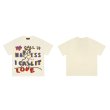 画像5: washed retro letter printed round neck short sleeve T-shirt 　 ユニセックス男女兼用レトロヒップホップレターグラフィックプリント半袖 Tシャツ (5)