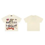 画像5: washed retro letter printed round neck short sleeve T-shirt 　 ユニセックス男女兼用レトロヒップホップレターグラフィックプリント半袖 Tシャツ (5)