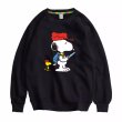 画像5: Snoopy & Woodpecker crew neck Print sweatshirt Sweat　ユニセックス男女兼用スヌーピー&ウッドペッカープリント  スウェットトレーナー (5)