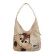 画像3: Mickey & Minnie & Chip and Dale print canvas shoulder tote bag　ミッキー＆ミニー＆チップとデールプリント キャンバスショルダートートバッグ通学 通勤 ショッピング (3)