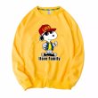 画像5: Hip hop Snoopy x I LOVE FAMILY crew neck Print sweatshirt Sweat　ユニセックス男女兼用ヒップホップスヌーピー×I LOVE FAMILYプリント  スウェットトレーナー (5)