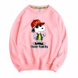 画像6: Hip hop Snoopy x I LOVE FAMILY crew neck Print sweatshirt Sweat　ユニセックス男女兼用ヒップホップスヌーピー×I LOVE FAMILYプリント  スウェットトレーナー (6)