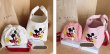 画像4: mickey mouse print leather bucket tote shoulder bag　ミッキーミッキーマウスプリント レザーショルダーバケットトートバッグ　通学 通勤 ショッピング (4)