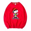 画像3: Hip hop Snoopy x I LOVE FAMILY crew neck Print sweatshirt Sweat　ユニセックス男女兼用ヒップホップスヌーピー×I LOVE FAMILYプリント  スウェットトレーナー (3)