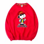 画像3: Hip hop Snoopy x I LOVE FAMILY crew neck Print sweatshirt Sweat　ユニセックス男女兼用ヒップホップスヌーピー×I LOVE FAMILYプリント  スウェットトレーナー (3)