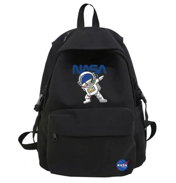 画像1: NASA x Dancing Astronaut joint  backpack shoulder  bag  ユニセックス男女兼用ナサナサNASA×ダンシング宇宙飛行士バックパック ショルダーリュック トートショルダー バッグ　 (1)