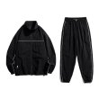 画像4: 24 Unisex Nylon Set up Matching Set Jacket + Pant ユニセックス 男女兼用 マッチングセット ナイロン セットアップ 上下 (4)