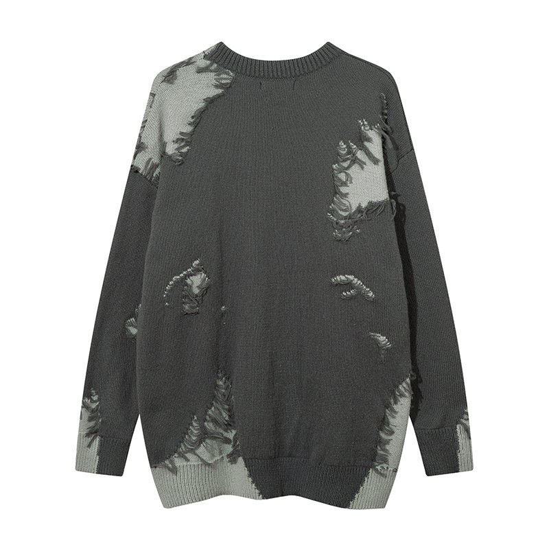 画像4: fringe star pullover sweater knit ユニセックス男女兼用フリンジスター星セーターニットプルオーバー (4)