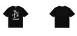 画像2: pink panther print round neck short sleeve T-shirt 　 ユニセックス男女兼用ピンクパンサープリント半袖 Tシャツ (2)