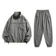 画像3: 24 Unisex Nylon Set up Matching Set Jacket + Pant ユニセックス 男女兼用 マッチングセット ナイロン セットアップ 上下 (3)