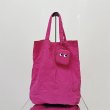 画像15: candy color storage eyeball small bag shoulder tote bag　キャンディーカラーアイボール目玉刺繍小バッグ付きショルダートートショッピングエコバッグ通学 通勤  (15)