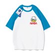 画像6: NASA x Ugly Donald Duck round neck short sleeve T-shirt 　 ユニセックス男女兼用ナサ×アグリードナルドダックプリント半袖 Tシャツ (6)