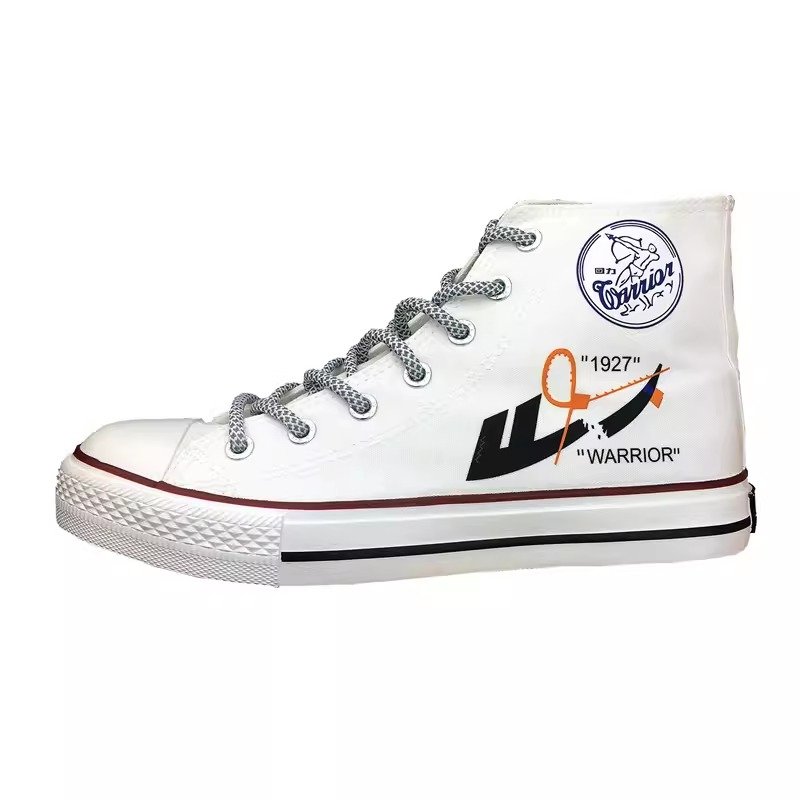 画像1: CT Design Hi Cut Broken swoosh Lace-up Sneakers ユニセック男女兼用 ブロークン スウッシュ　ハイカット　スニーカー (1)