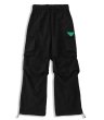 画像3:  Unisex paratrooper  Casual Pants  Jogger Pant 　ユニセックス男女兼用ギャザーストレートパンツジョガーパンツ  (3)