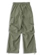 画像7:  Unisex paratrooper  Casual Pants  Jogger Pant 　ユニセックス男女兼用ギャザーストレートパンツジョガーパンツ  (7)