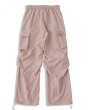 画像6:  Unisex paratrooper  Casual Pants  Jogger Pant 　ユニセックス男女兼用ギャザーストレートパンツジョガーパンツ  (6)