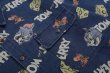 画像2: Unisex Vintage Design Tom and Jerry Denim Shirt  男女兼用 ユニセックス ヴィンテージ デザイン トムとジェリー　デニム　総柄　シャツ (2)