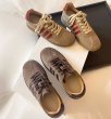 画像5: 3 line leather lace up sneakers shoes ３ラインレザー レースアップスニーカーシューズ (5)