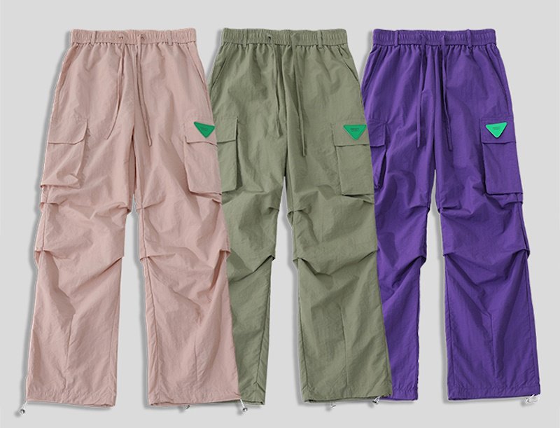 画像5:  Unisex paratrooper  Casual Pants  Jogger Pant  ユニセックス男女兼用ギャザーストレートパンツジョガーパンツ  (5)