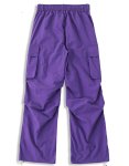 画像9:  Unisex paratrooper  Casual Pants  Jogger Pant 　ユニセックス男女兼用ギャザーストレートパンツジョガーパンツ  (9)