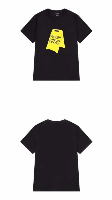 画像3: Unisex creative illustration printed short-sleeved T-shirt  男女兼用 ユニセックス クリエイティブイラストプリント 半袖Tシャツ  (3)