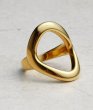 画像6: Unisex frame ring finger ring　フレームリング指輪 ゴールド シルバー2カラー (6)