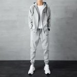 画像4: Men& Women Broken swoosh Setup Hoodie and Pants Set  バスケットNO１ブロークン スウォッシュ プリントセットアップユニセックス男女兼用スウェットフーディ＆パンツセット (4)