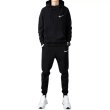 画像1: Men& Women Broken swoosh Setup Hoodie and Pants Set  バスケットNO１ブロークン スウォッシュ プリントセットアップユニセックス男女兼用スウェットフーディ＆パンツセット (1)